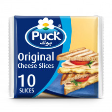 Puck Regular Slice Cheese 200g -- شرائح جبنة عادي بوك 200جم