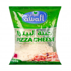 Awafi Shredded Mozzarella Pizza Cheese 450g -- جبنة بيزا موزوريلا مبشورة عوافي 450جم