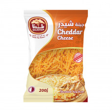 Baladna Shredded Cheddar Cheese 200g -- جبنة شيدر مبشورة بلدنا 200جم