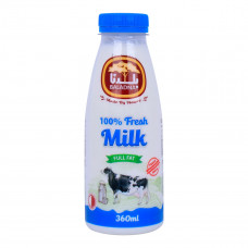 Baladna Fresh Full Fat Milk 360ml -- حليب كامل دسم طازجة بلدنا 360مل 