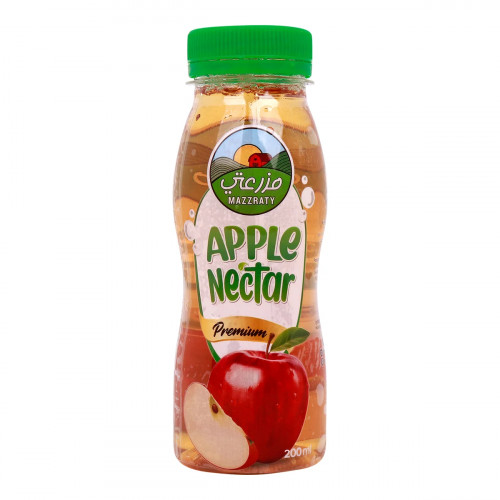 Mazzraty Apple Nectar 200ml -- عصير تفاح نيكتار 200مل