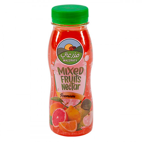 Mazzraty Mix Fruit Juice 200ml -- عصير فواكه مشكلة مزرعتي 200مل 