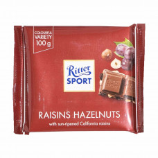 Ritter Sport Raisins Hazelnuts 100g -- ريتر سبورت زبيب بالبندق 100 جرام