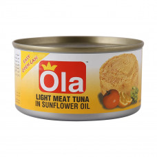 Ola Light Meat Tuna in Sunflower Oil 185g x 3's