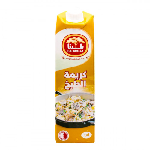 Baladna Cooking Cream 1Ltr -- بلدنا كريمة الطبخ 1 لتر