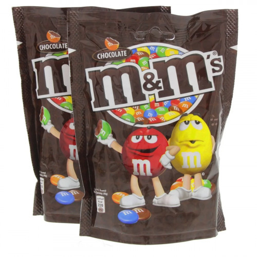 M&M's Chocolate 2 x 180g -- إم آند إمز شوكولاتة 2 × 180 جرام