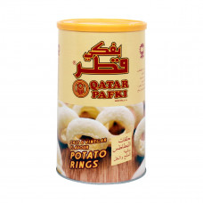 Qatar Pafki Potato Rings Salt & Vinegar 70g -- قطر بافكي حلقات البطاطس بالملح والخل 70 جرام