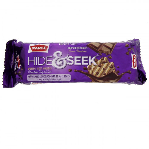 Parle Hide Seek Chocolate Biscuit 82.5gm -- بارلي هايد سيك بسكويت الشوكولاتة 82.5 جم