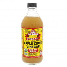 Bragg Organic Apple Cider Vinegar 473ml -- براج - خل التفاح العضوي 473 مل