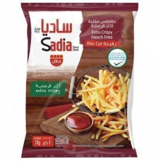 Sadia Extra Crispy Fries 6X6 1Kg -- ساديا - بطاطس مقرمشة اكسترا 6×6 1 كغ