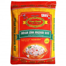 Fine Gold Sona Masoori Rice 18kg -- أرز سونا ماسوري ذهبي فاخر 18 كجم