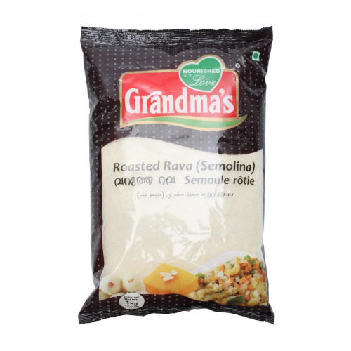 Grandmas Roasted Rava 1kg -- الجدة رافا محمصة 1 كجم