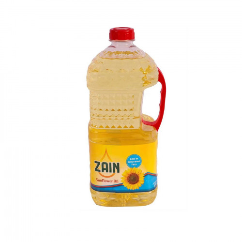 Zain Pure Sunflower Oil 3 ltr -- زين زيت دوار الشمس النقي 3 لتر