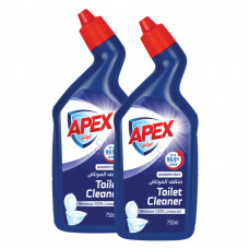Apex Toilet Cleaner 2X750Ml