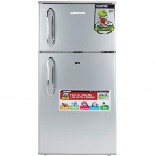 Geepas GRF1856SPN-185 Double Door Refrigerator 180Ltr