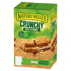 Nature Valley Crunchy Oats & Honey Granola Bar 6 x 42g -- ناتور فالي كرانشي شوفان &عسل جرانولا شريط6*42ج