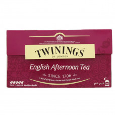 Twinings English Afternoon Tea Bags 25pcs -- توينغس إنجليش أكياس شاي 25حبة 