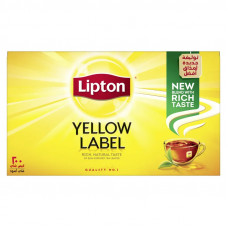 Lipton Tea Bags Yellow Label 200 Sachets -- ليبتون أكياس شاي أصفر 200سانشيتس