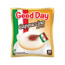 Good Day Instant Coffee Cappuccino No Add Sugar 13g 20 Pc's -- جود دي كابوتشينو سريعة تحضير سكر 13جي 20حبة 