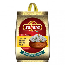 Zahara Classic Indian Basmati Rice XXL 5Kg -- زهارا - أرز بسمتي هندي كلاسيك 5 كيلو