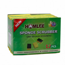 Homlee Steel Scrubber Pad 3Pk Ghws-1025 -- هوملي اسفنجة تنظيف نحاسية 3 حبات