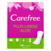 Carefree Pantyliners Aloe Large 48's -- كير فري فوط صحية كبيرة بخلاصة الصبار 48 فوطة