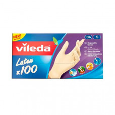 Vileda 2407 Gloves Sensitive L -- القفازات المنزلية الحساسة حجم كبير من فاليدا