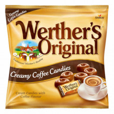 Werther's Original Creamy Coffee Candies 125gm -- ويرذرز أوريجينال - حلوى القهوة بالكريمة 125 جم