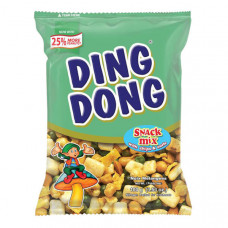 Ding Dong Snack Mix with Chips & Curls 100gm --دينج دونج سناك مكس بالرقائق وتجعيد الشعر 100 جم
