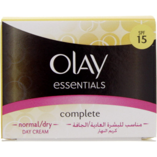 Olay Essentials Complete Day Cream Normal / Dry Skin 50ml -- اولاي كريم متكامل للعناية بالبشرة العاديه / الجافه 50 مل