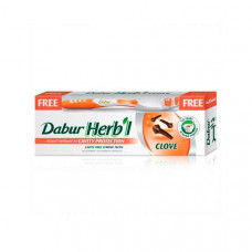 Dabur Herbal Toothpaste Clove 150gm -- دابر هيربال معجون أسنان بالقرنفل 150 جرام