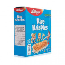 Kelloggs Rice Krispies Cereal Bars 6 x 20gm -- كيلوجز رقائق ذره أرز  محمره 20 جرام 6 قالب