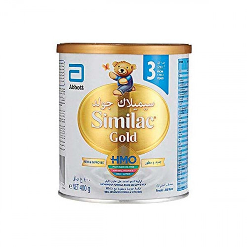 Similac Gold 3 Infant Milk Formula 400gm -- سيميلاك حليب لاطفال3 /  400 جرام