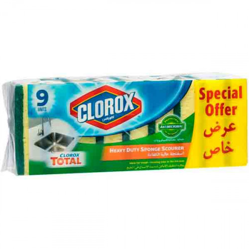 Clorox Heavy Duty Sponge Scourer 9-s