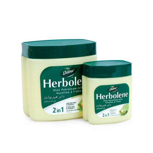 Dabur Herbolene Petroleum Jelly Av 425ml+115ml Sp -- دابر هيربولين جلي بتروليوم 425 مل + 115 مل سعر خاص