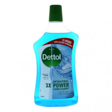 Dettol Antibacterial Power Floor Cleaner Fresh Aqua 900ml -- ديتول منظف الأرضيات القوي - فريش اكوا 900 مل