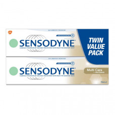 Senodyne Toothpaste Multicare+Whitening 2 x 75ml -- سنسودين معجون أسنان لعناية متعددة مع التبييض 75 مل 2 حبة