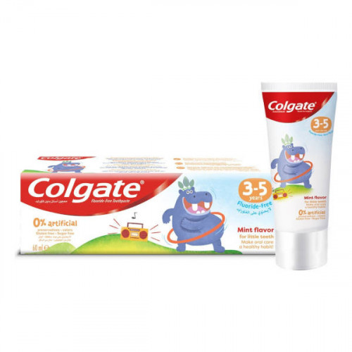 Colgate Kids Toothpaste Mint 60ml (3 to 2 years) -- كولجت معجون أسنان للأطفال بالنعناع 60 مل من 2-3 سنة