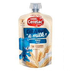 Nestle Cerelac Grains & Milk Wheat 110gm -- نستلة سيريلاك حبوب وحليب قمح 110 جم