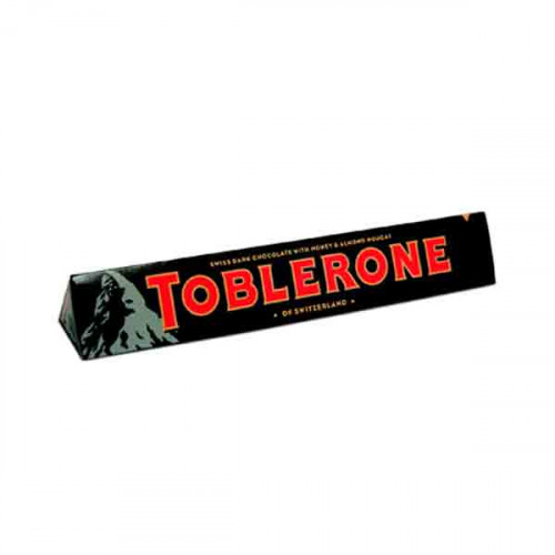 Toblerone Dark Chocolate With Honey & Almond 100gm -- توبليرون شيكولاته داكنه بالعسل و اللوز 100 جرام