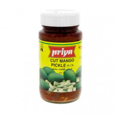 Priya Cut Mango Pickle In Oil 300gm -- بريا مخلل المانجو 300غ