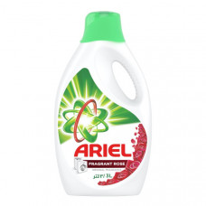 Ariel Liquid Detergent Rose Fragrant 3Ltr - اريال - منظف سائل برائحة الورد 3 لتر