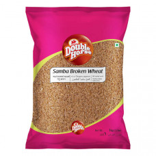 Double Horse Samba Broken Wheat 1Kg -- دوبل هورس قمح مكسور 1 كيلو 