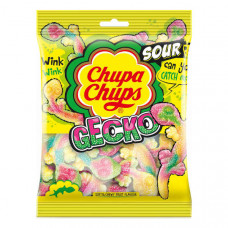 Chupa Chups Sour Candies Gecko 160gm -- تشوبا تشوبس حلوى حامضة جيكو 160 جم
