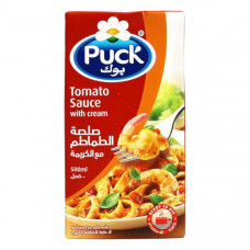 Puck Tomato Sauce with Cream 500ml --بوك - صلصة طماطم بالكريمة 500 مل