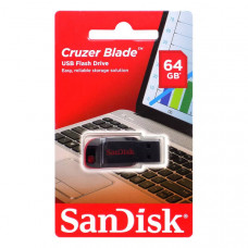 Sandisk Cruzer Blade Flash Drive 64GB -- سانديسك كروزر بليد فلاش درايف ٦٤ جيجا بايت
