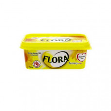 Flora Vegetable Margarine Buttery Taste 250gm -- فلورا مارجرين بطعم الزبدة 250 جم